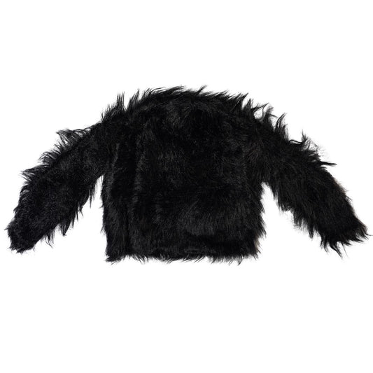 BLACK FUZZY BUNNY