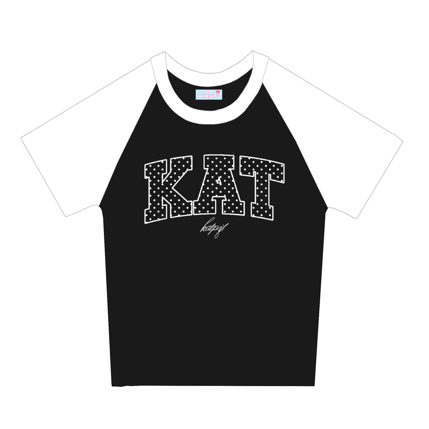 KAT POLKADOT BABY TEE