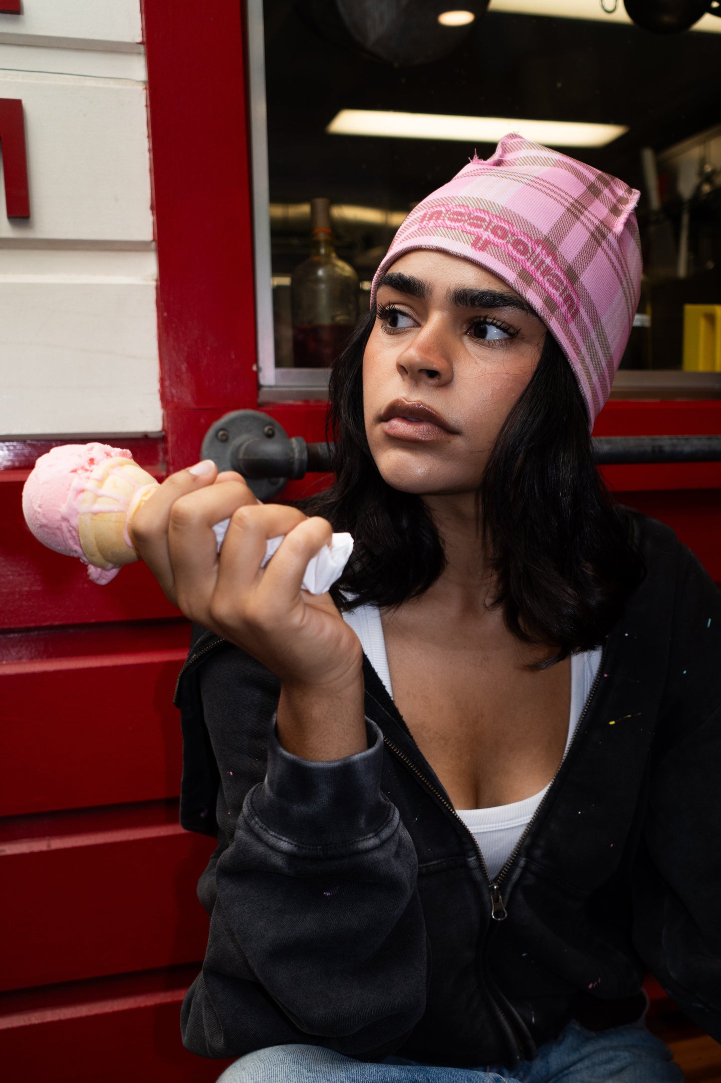 NEAPOLIPIF REVERSABLE BEANIE